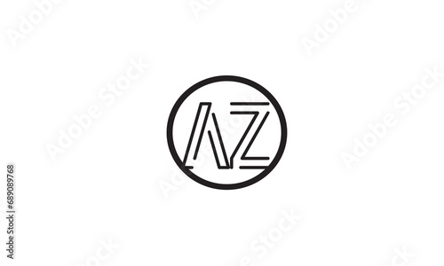 Free Download AZ, ZA , A ,Z, Abstract Letters Logo Monogram	 - GFXLoad