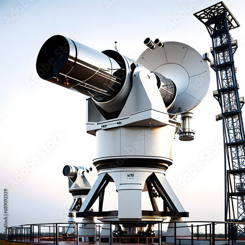 astronomical telescope, AI-generatet