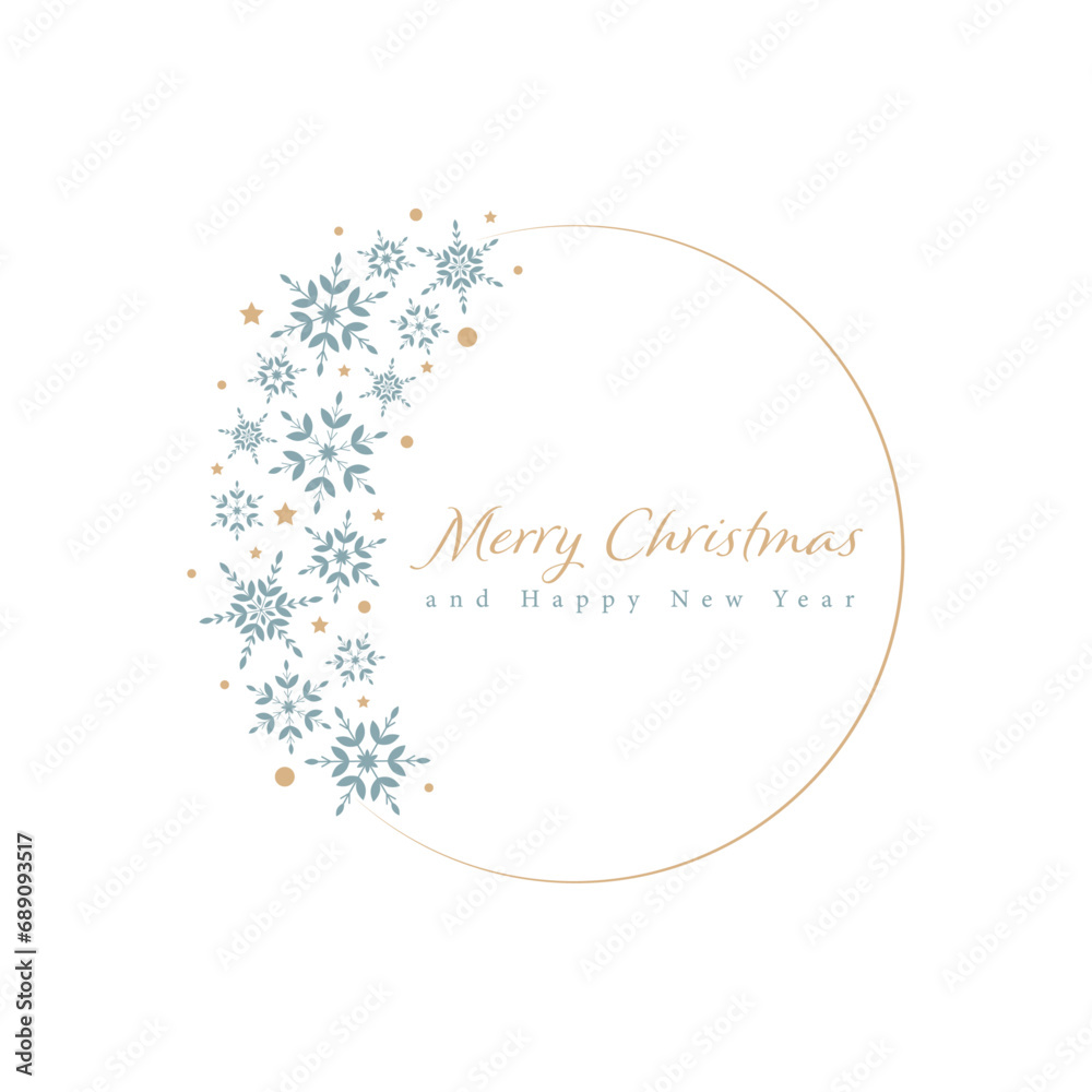 Merry Christmas and happy new year, elegant blue, gold, white background. Merry Christmas and happy new year, elegant blue, gold, white background.