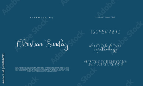 Elegant alphabet letters font and number. Classic Lettering Minimal Fashion Designs. Typography  Calligraphy modern serif fonts regular decorative vintage concept. vector illustration