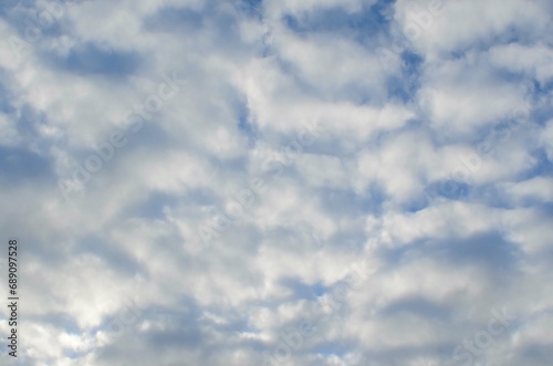 blue sky with clouds