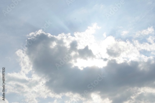 clouds and sun