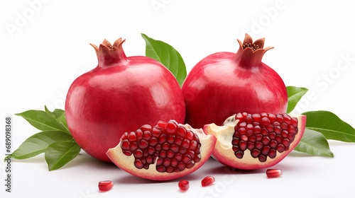 Fresh red pomegranate pictures
