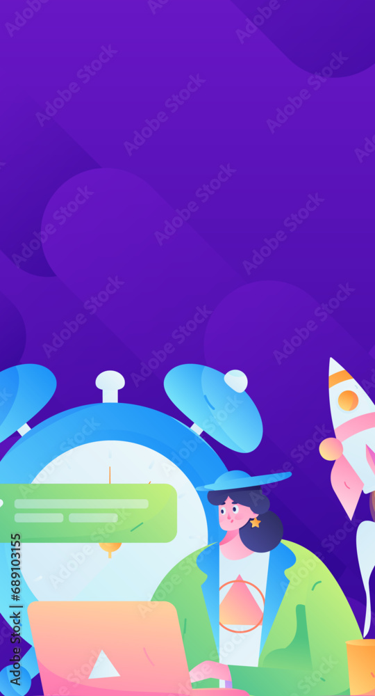 Business People Flat Vector Concept Operation Hand Drawn Illustration
Business People Flat Vector Concept Operation Hand Drawn Illustration