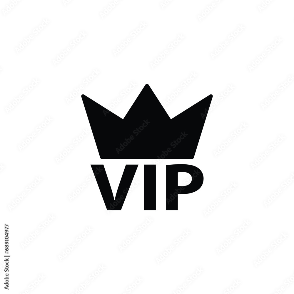 vip icon vector privilage symbol logo vip icon vector privilage symbol logo
