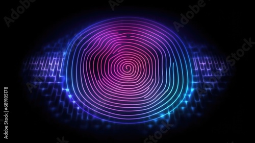 Futuristic Biometric Fingerprint Scan for Secure Identification