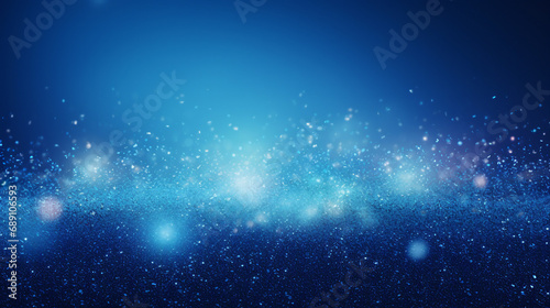 Elegant Blue Glitter Background: Modern Abstract Design with Bright Sparkles - Stylish Illustration for Luxury Celebrations and Festive Decorative Art.
