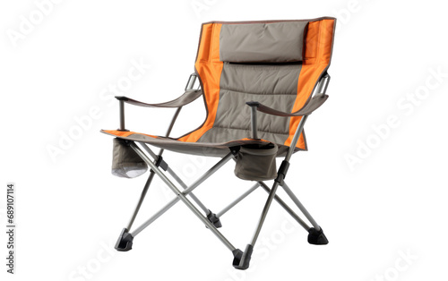 Collapsible Hiking Chair On Transparent PNG