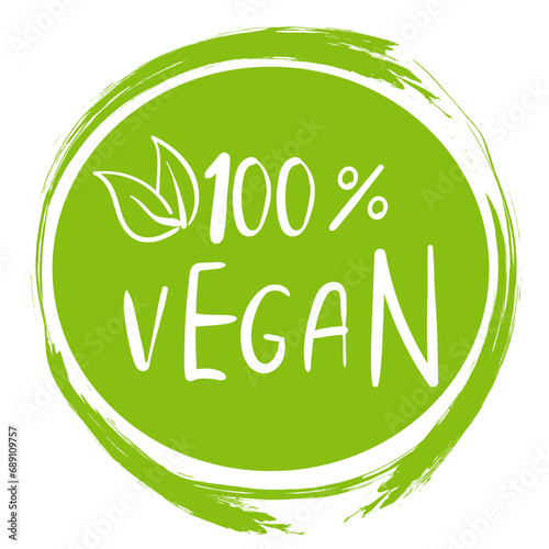 Speech bubble vegan, no meat, lactose free, healthy, fresh and nonviolent food