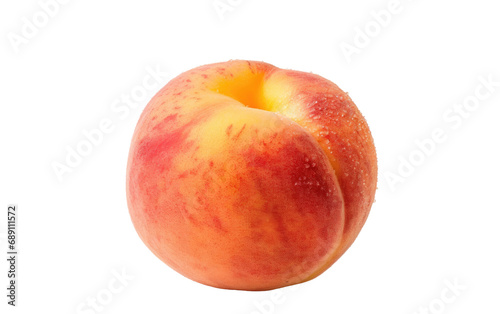 Luscious Fuzzy Peach On Transparent PNG