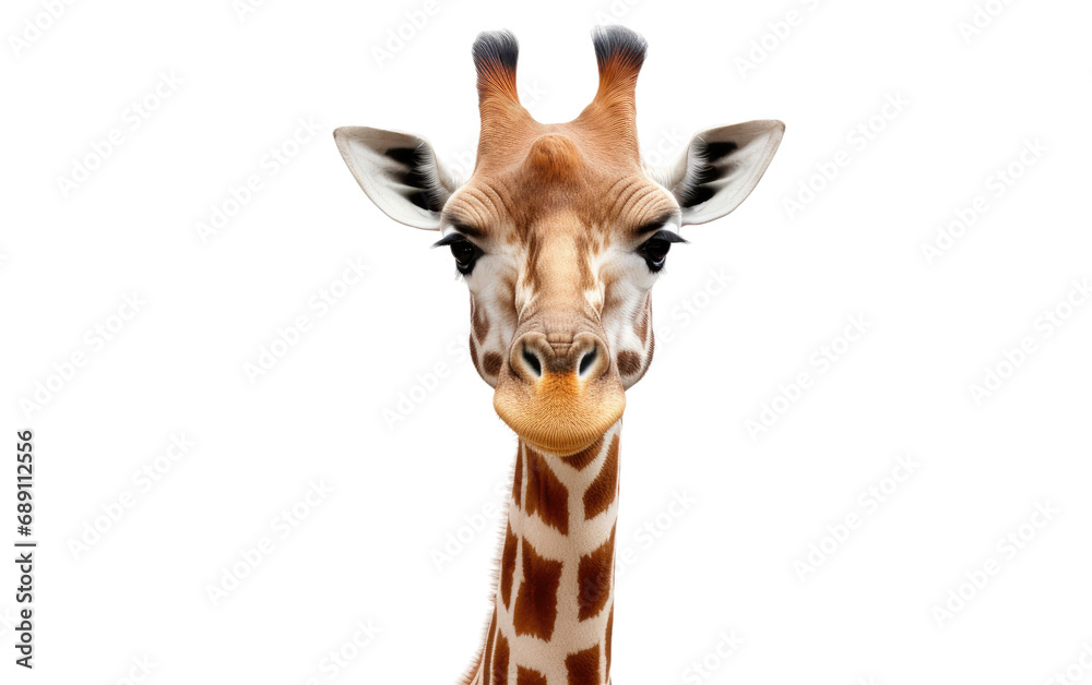 Gracious Giraffe On Transparent PNG