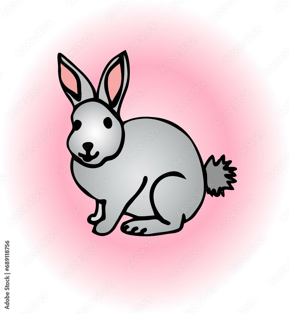 Adorable rabbit art—a delightful portrayal of innocence and joy, bringing a touch of whimsy to your surroundings. Adorable rabbit art—a delightful portrayal of innocence and joy, bringing a touch of whimsy to your surroundings.