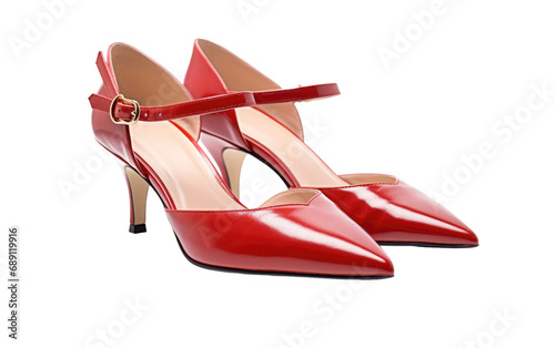 Slingback Pumps for Formal Events On Isolated Background photo