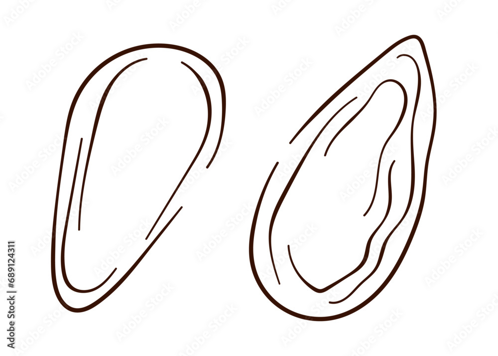 Almond icons line art style. Hand drawn sketch for menu, logo, package. Nuts vector illustrations isolated on a white background. Almond icons line art style. Hand drawn sketch for menu, logo, package. Nuts vector illustrations isolated on a white background.