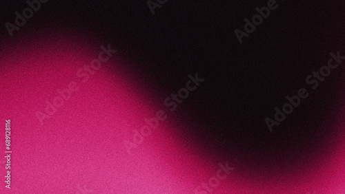 Obraz na płótnie 4K Grainy pink and black colors background with noise