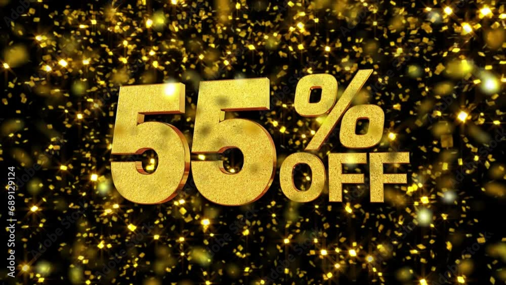 金箔背景 3D 金文字素材 55% OFF