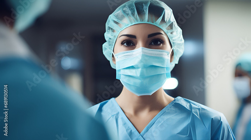 female surgeon portrait 