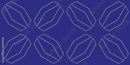 Seamless geometric pattern. Color print.
