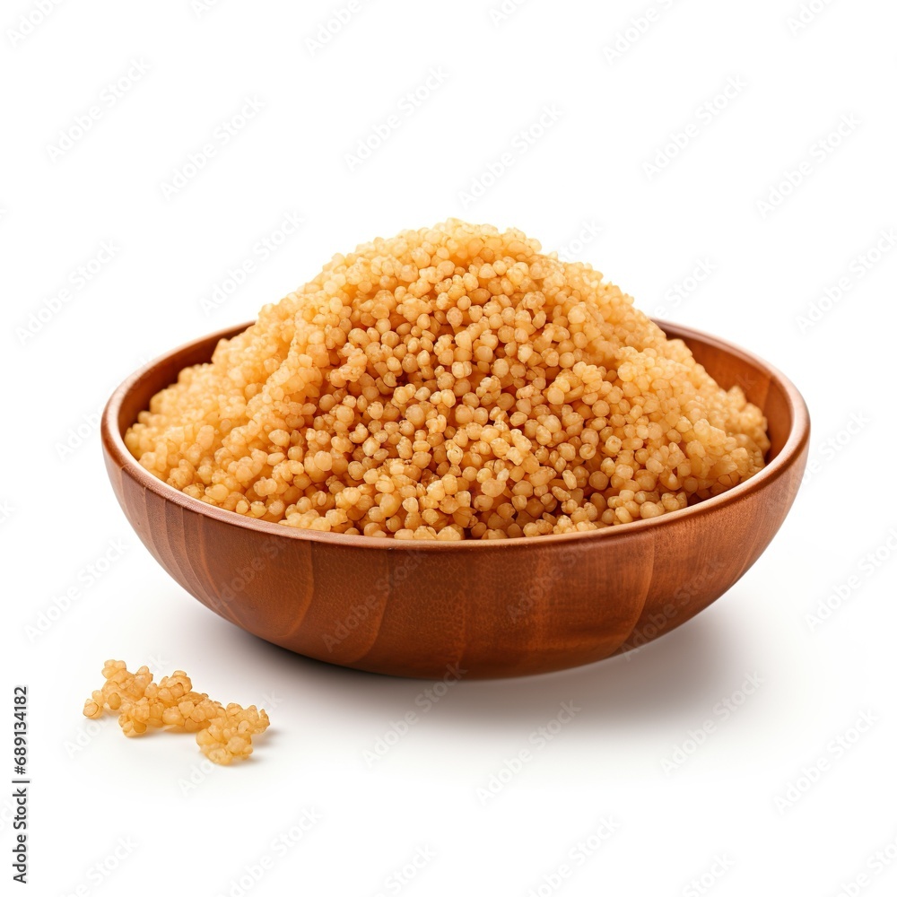 Professional food photography of Bulgur wheat, isolated on white background, Bulgur wheat isolated on white background Professional food photography of Bulgur wheat, isolated on white background, Bulgur wheat isolated on white background