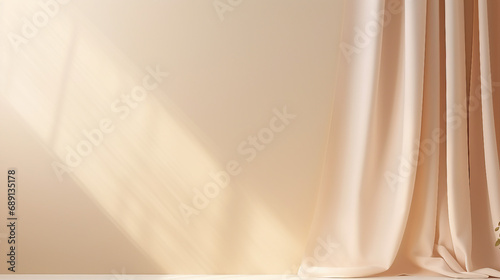 Minimalistic Elegance: Abstract Gentle Light Beige Background - Modern Artistic Design for Tranquil and Contemporary Visuals with Subtle Sophistication.