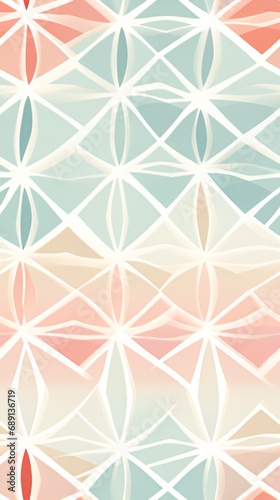 Seamless pattern in pastel colors