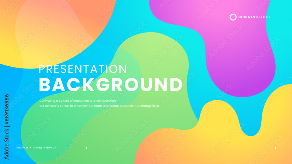 Colorful colourful vector wavy simple background modern design Minimalist modern graphic design presentation background concept for banner, flyer, card, or brochure cover