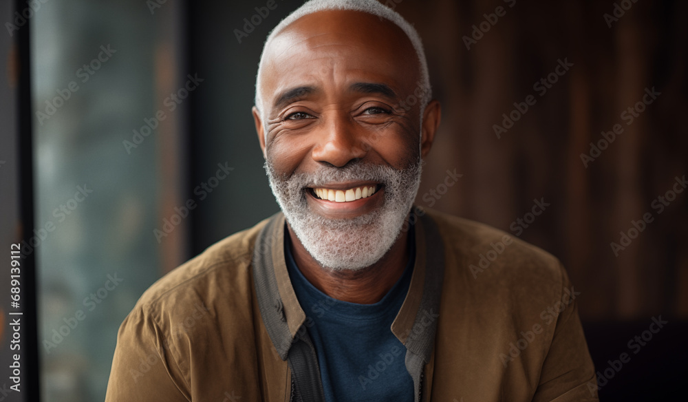 Portrait of a handsome man Portrait of a handsome man
