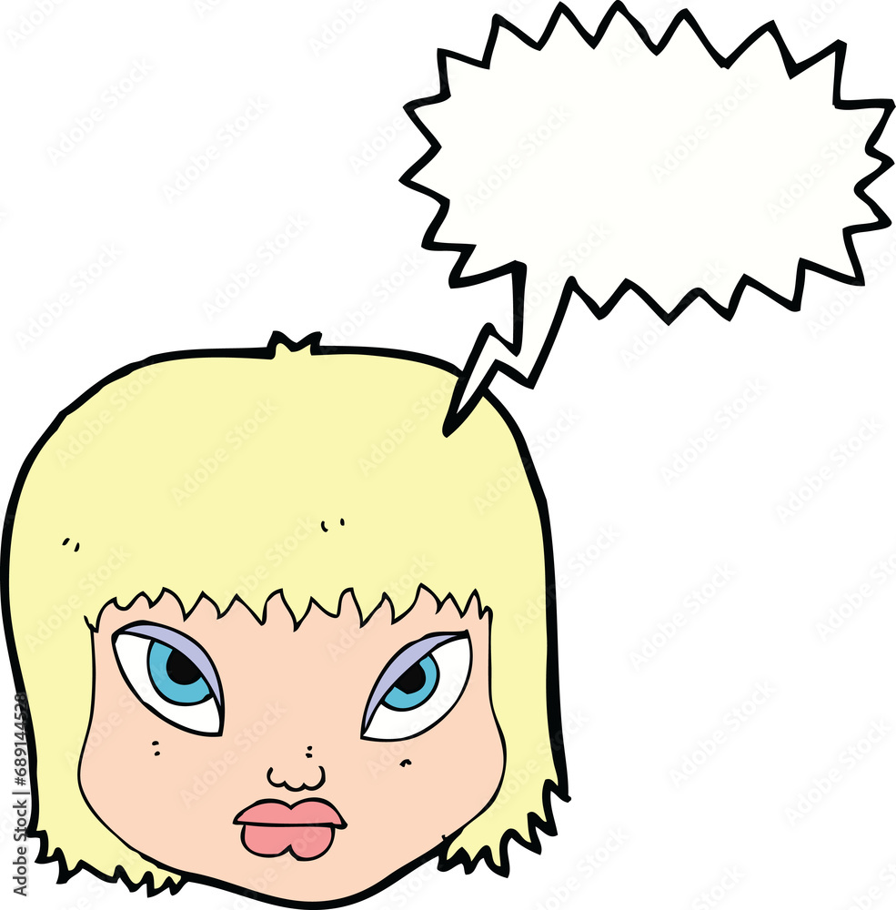 cartoon annoyed face with speech bubble cartoon annoyed face with speech bubble
