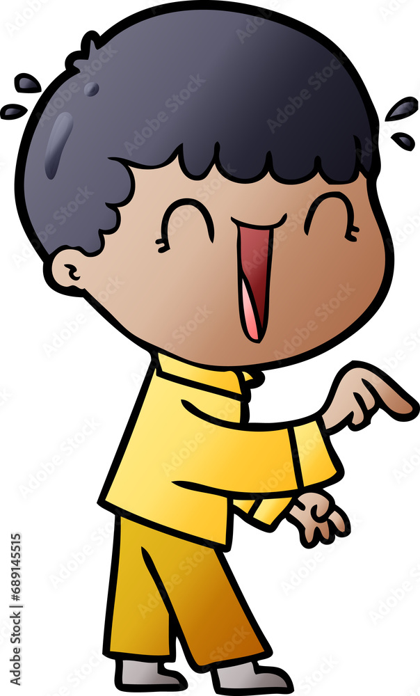 laughing cartoon man pointing finger laughing cartoon man pointing finger