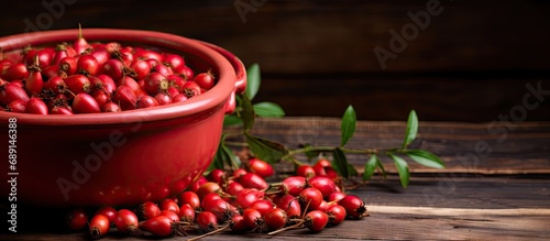 Organic dog rose hip berrie...