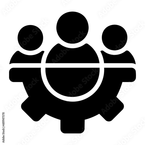 work glyph icon