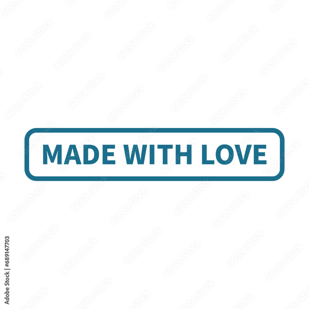 Made With Love In Blue Rectangle Line Shape For Label Product Information Business Advertisement Marketing Social Media
Made With Love In Blue Rectangle Line Shape For Label Product Information Business Advertisement Marketing Social Media