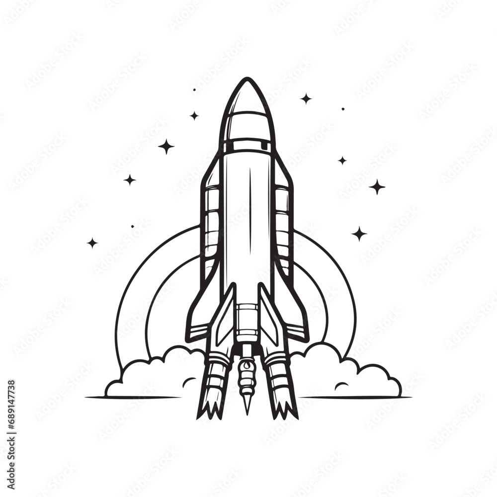 Rocket Vector Images Rocket Vector Images