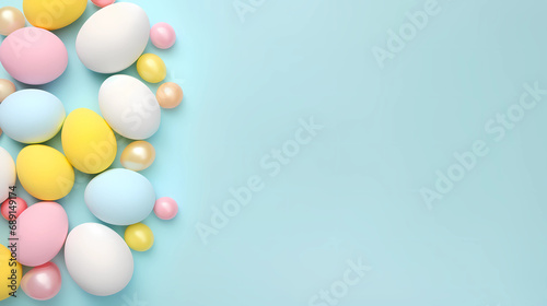 Easter- background, wallpaper with Easter Eggs, Happy Easter, product background