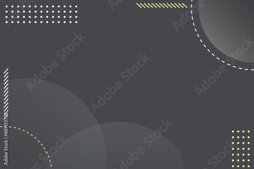Modern black isometric background