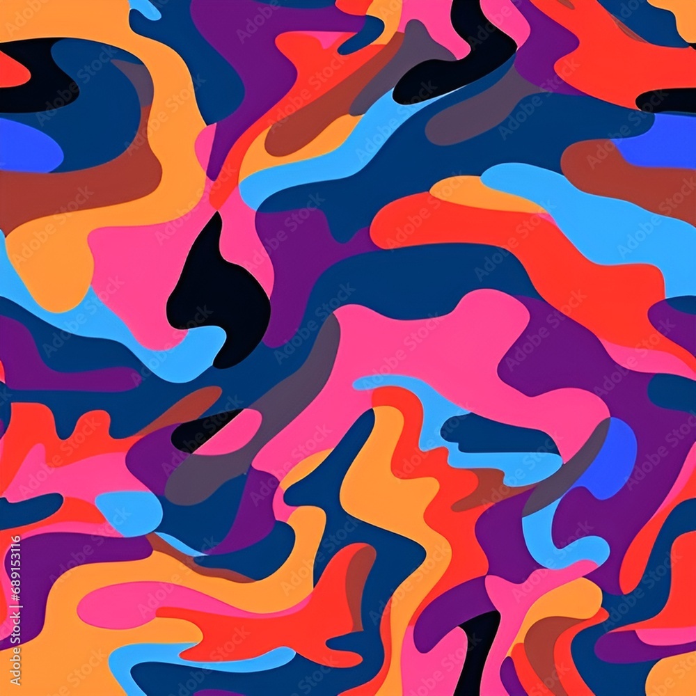vivid color camouflage pattern vivid color camouflage pattern