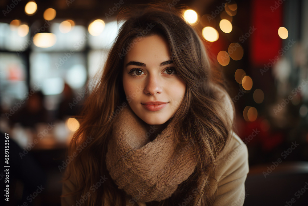 Happy people celebrating christmas holiday festive atmosphere Generative picture portrait Happy people celebrating christmas holiday festive atmosphere Generative picture portrait