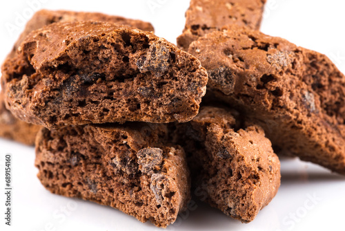 Cantucci with chocolate pieces