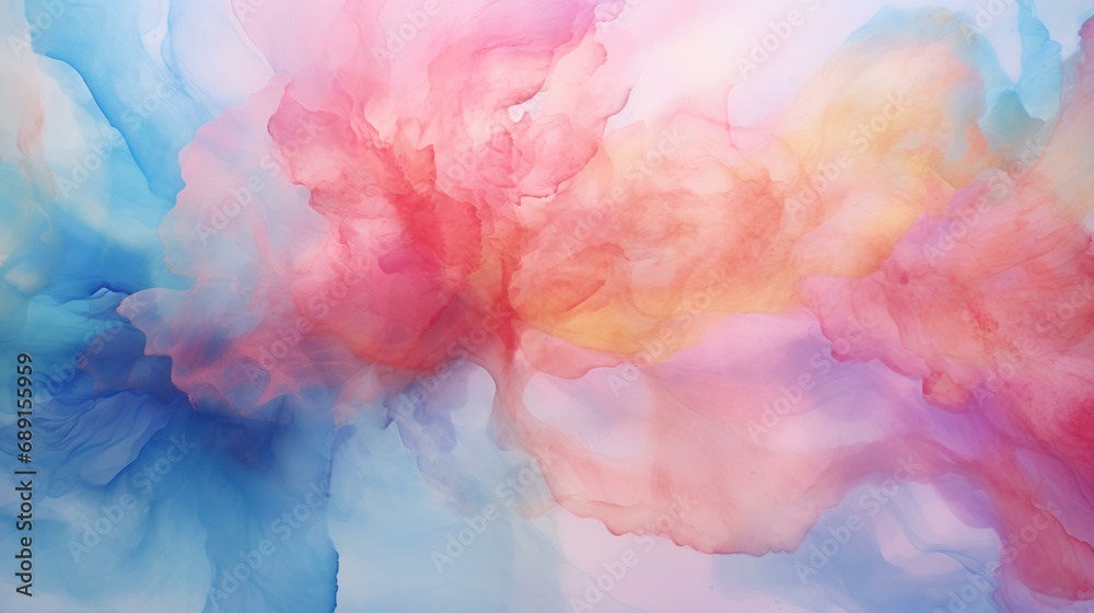 Abstract watercolor background. Hand-drawn illustration. Colorful background.