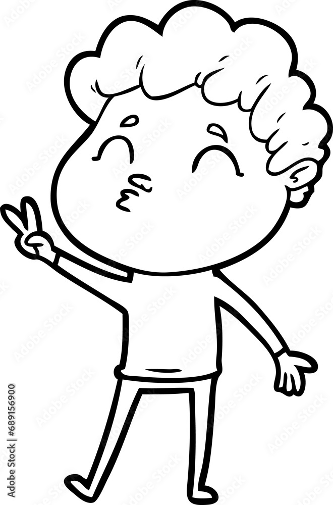 cartoon man pouting cartoon man pouting