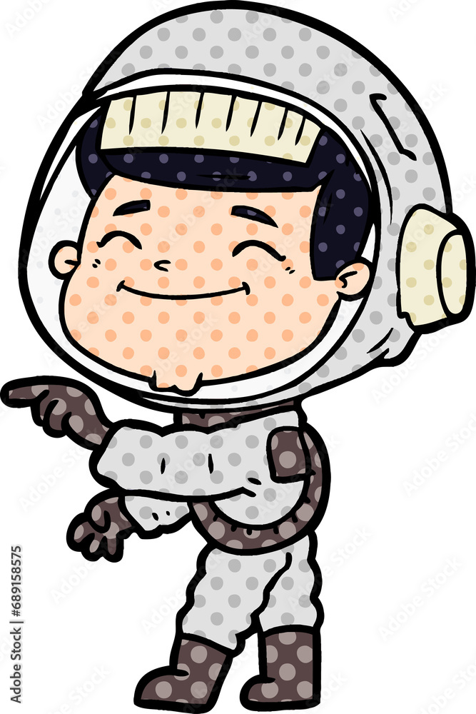 happy cartoon astronaut happy cartoon astronaut