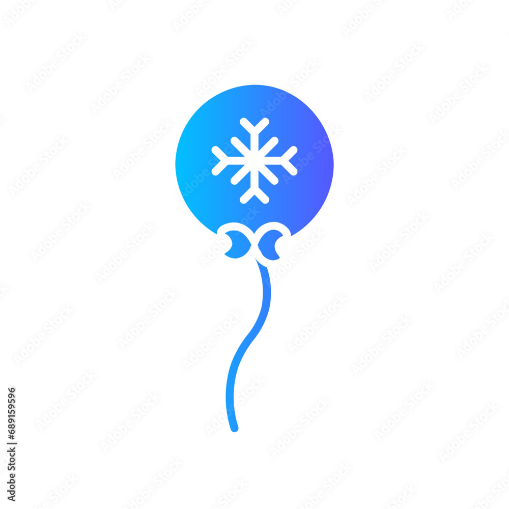 Fototapeta premium balloon gradient icon