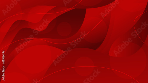 Futuristic abstract red gradient color background suitable for banners. Vector illustration