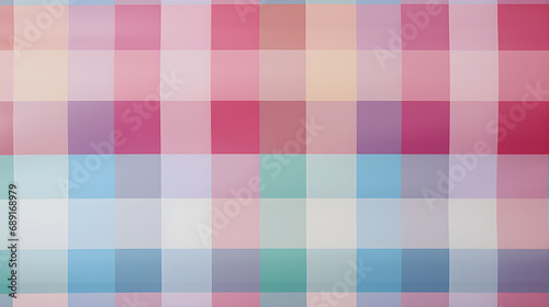 Abstract background with whimsical colors in gingham pattern style 