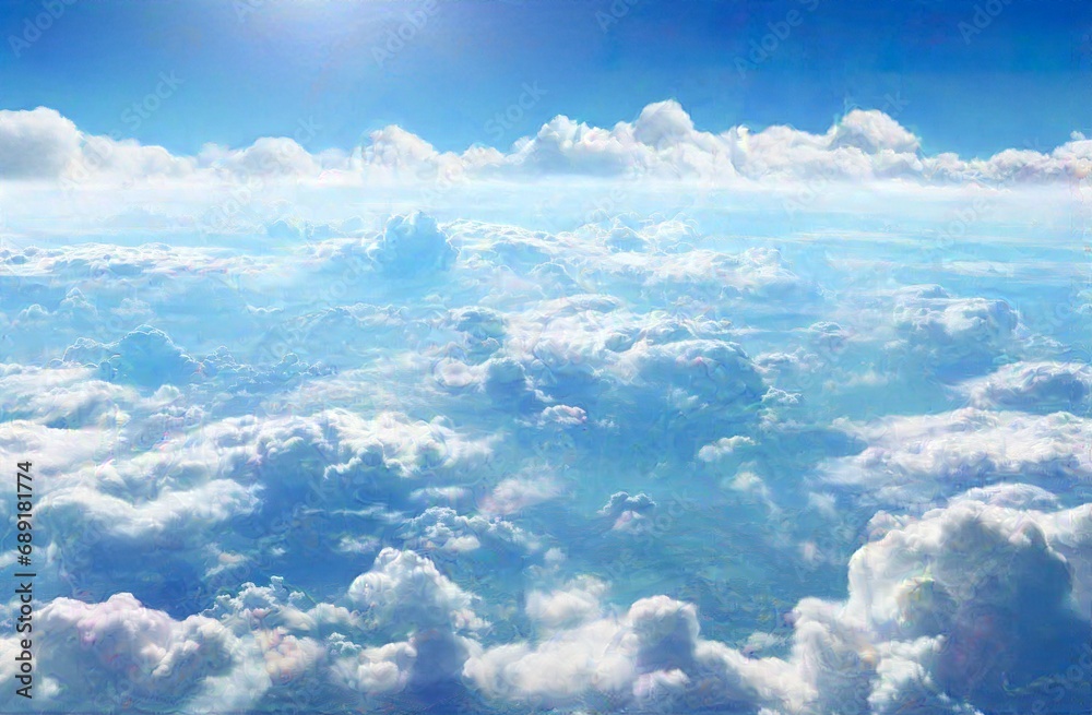Sunrise Majesty: A Serene Symphony of the Sun, Sea of Clouds, and Azure Sky Sunrise Majesty: A Serene Symphony of the Sun, Sea of Clouds, and Azure Sky
