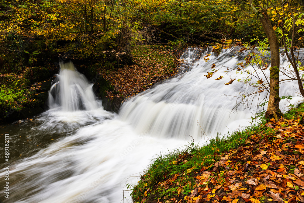 Wasserfall Lochmühle im Liebethaler Grund