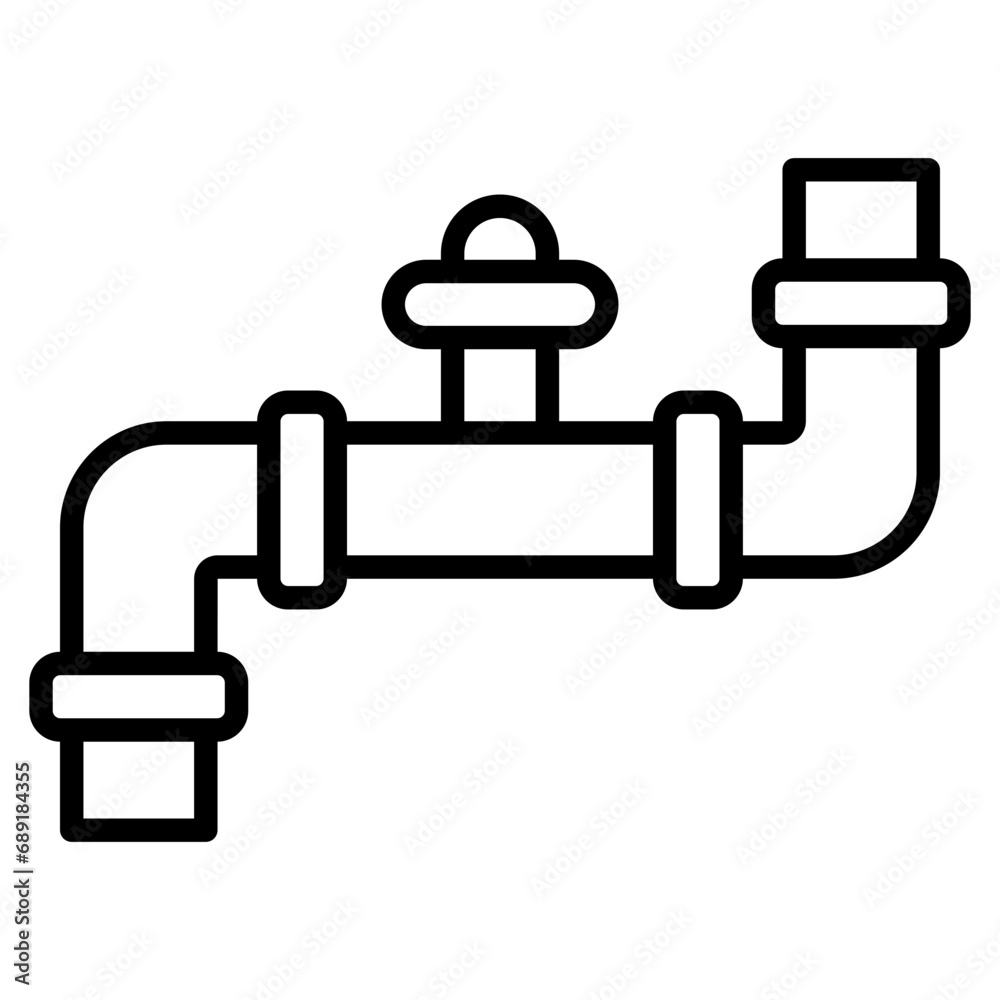 Plumbing icon line vector illustration Plumbing icon line vector illustration