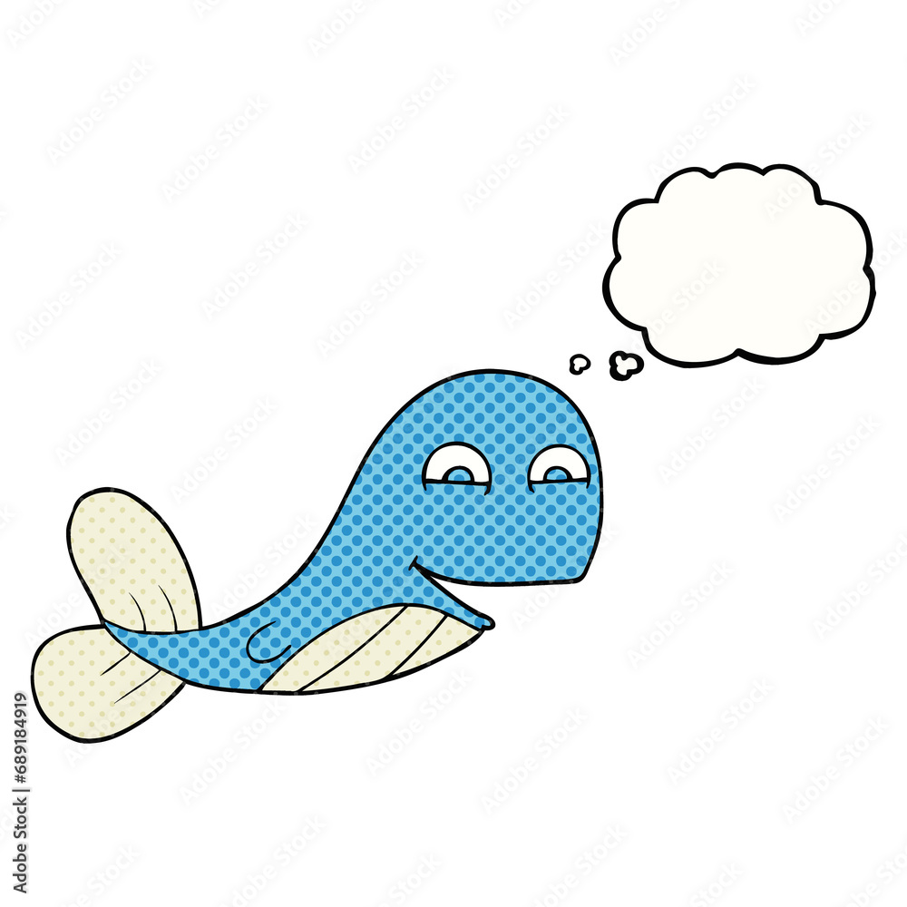freehand drawn thought bubble cartoon whale freehand drawn thought bubble cartoon whale