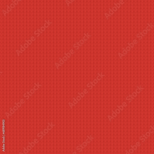赤いニットの編み目のシンプルなテクスチャ･背景素材 - 毛糸･冬･クリスマスのイメージ素材
