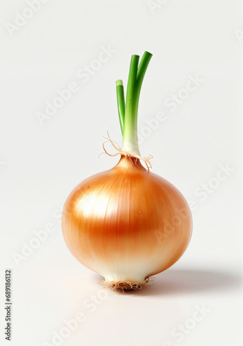 Onion Isolated On A White Background